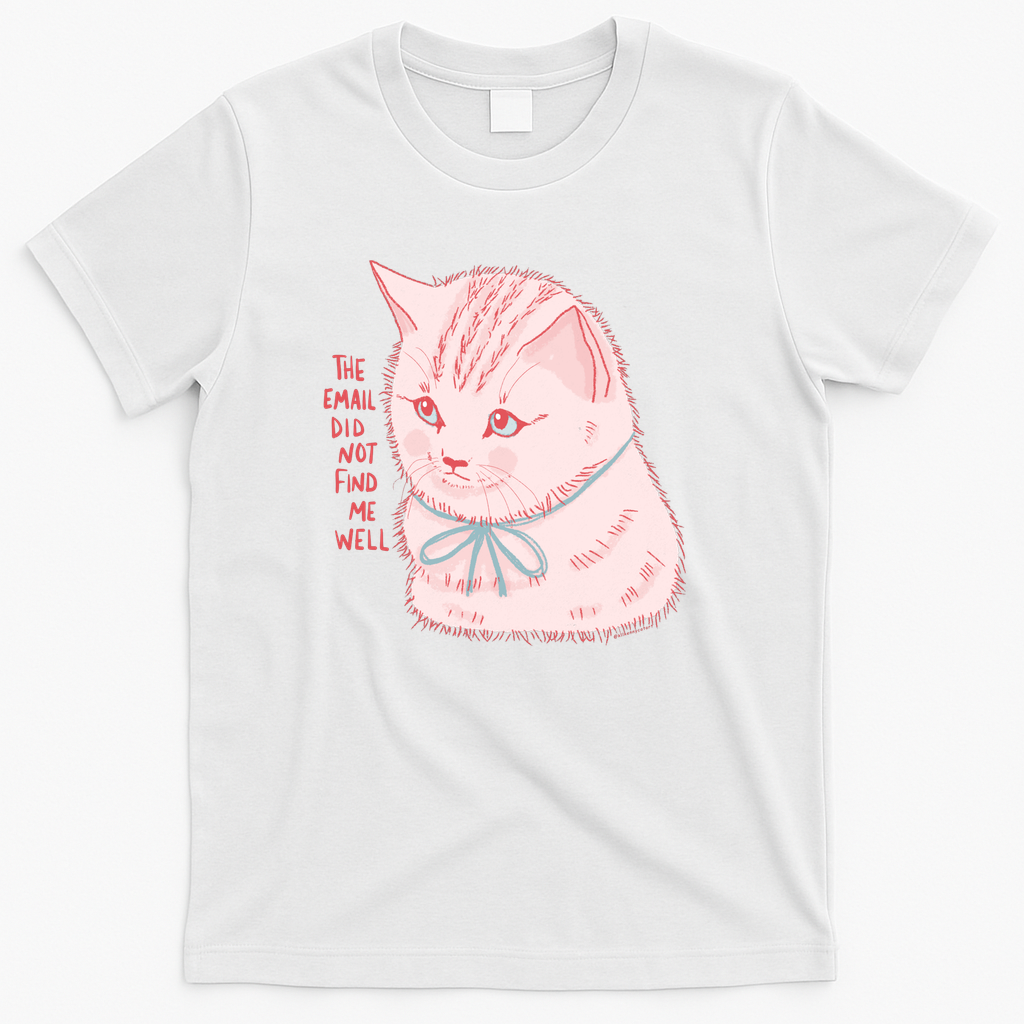 Email Cat - White
