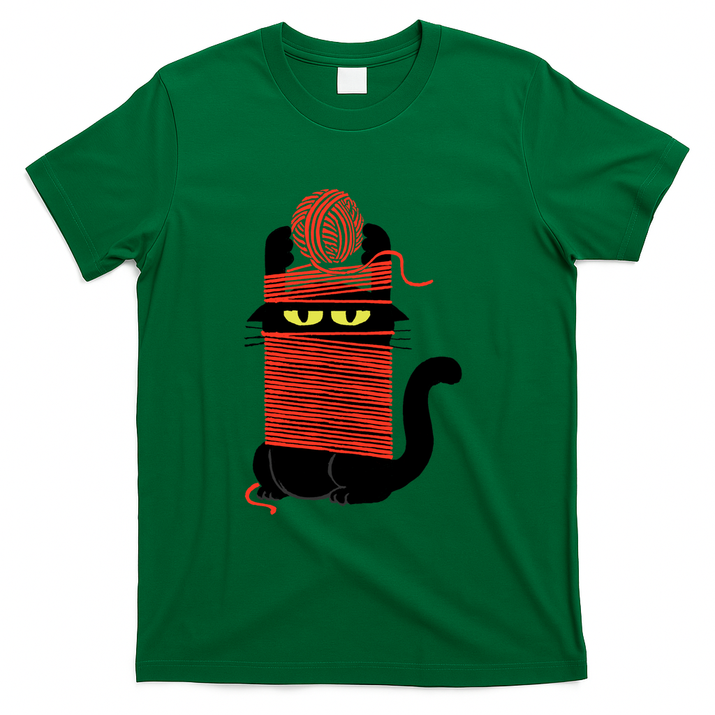Entangled Cat - Green