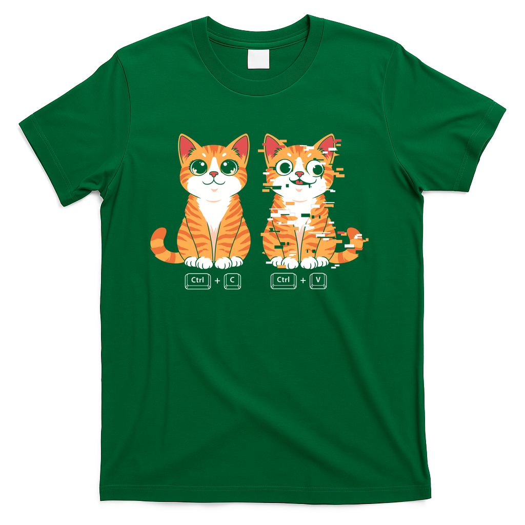 Error Cat - Green