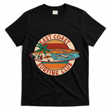 East Coast Surfing Club Summer Paradise T-Shirt - Black