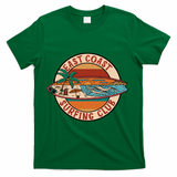 East Coast Surfing Club Summer Paradise T-Shirt - Green