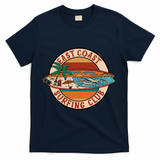 East Coast Surfing Club Summer Paradise T-Shirt - Navy
