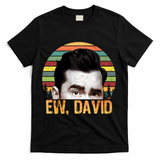 Ew David Funny Retro T-Shirt - Black