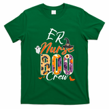 Er Emergency Nurse Boo Crew Funny Medical Squad Gift T-Shirt - Irish Green
