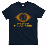 Evil Eye of Meowrdor Cat Parody - Navy