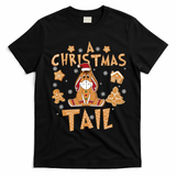 Eeyore Gingerbread Christmas Eeyore Gingerbread T-Shirt - Black