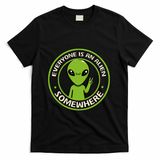 Everyone Is An Alien Somewhere by Tobe Fonseca - Black