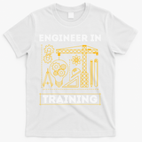 Engineer In Training Future Engineer Holding Engineering T-Shirt - White