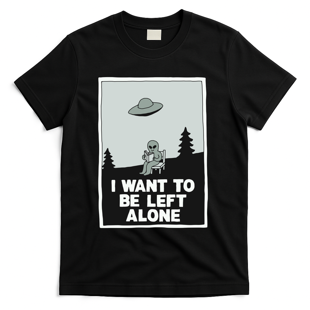 Extraterrestrial Introvert - Black
