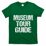 Easy Museum Tour Guide Costume Halloween Outfit T-Shirt - Irish Green