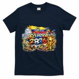 ECUATEUR North America Soccer Tournament 2026 T-Shirt - Navy