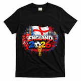 ENGLAND North America Soccer Tournament 2026 T-Shirt - Black