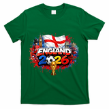 ENGLAND North America Soccer Tournament 2026 T-Shirt - Green