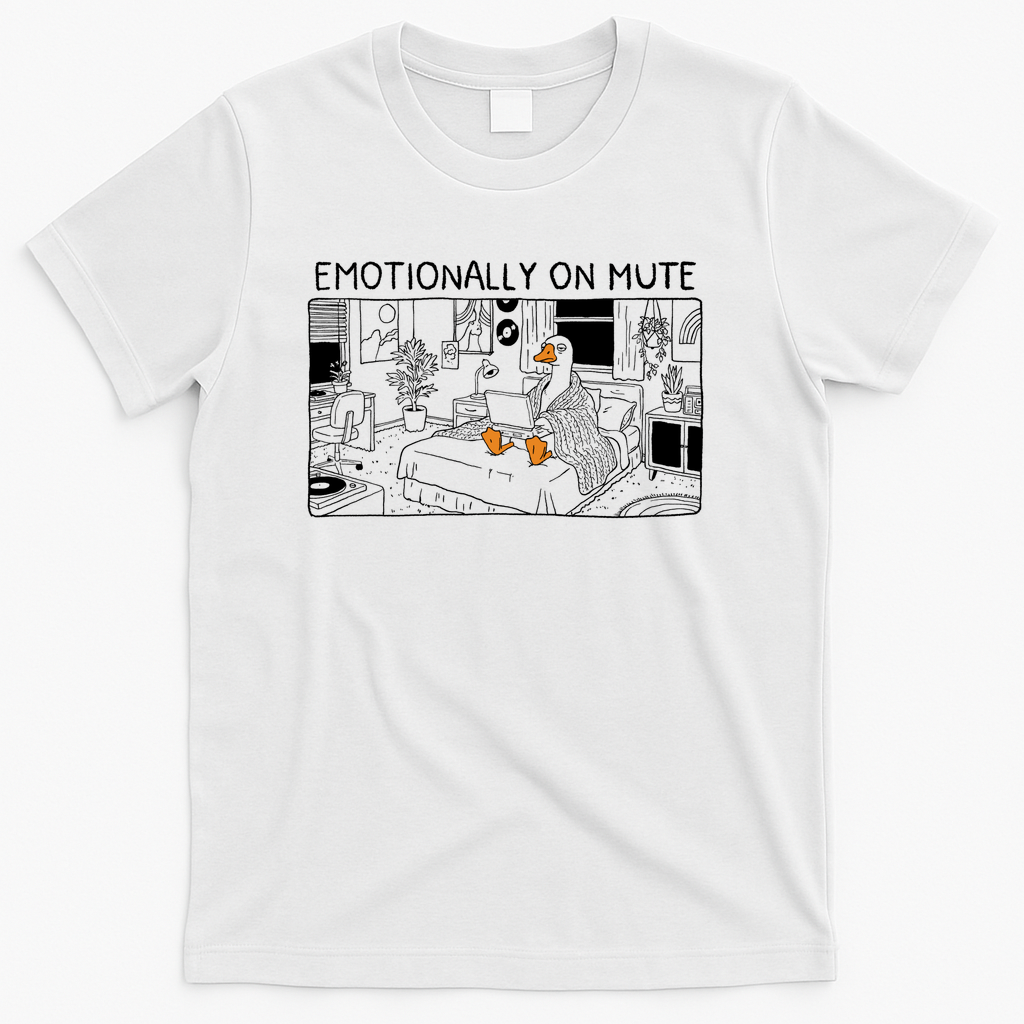 Emotionally On Mute - White