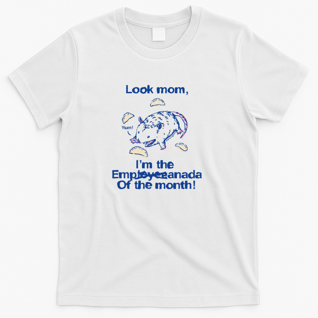 Empanada of the month opossum - White
