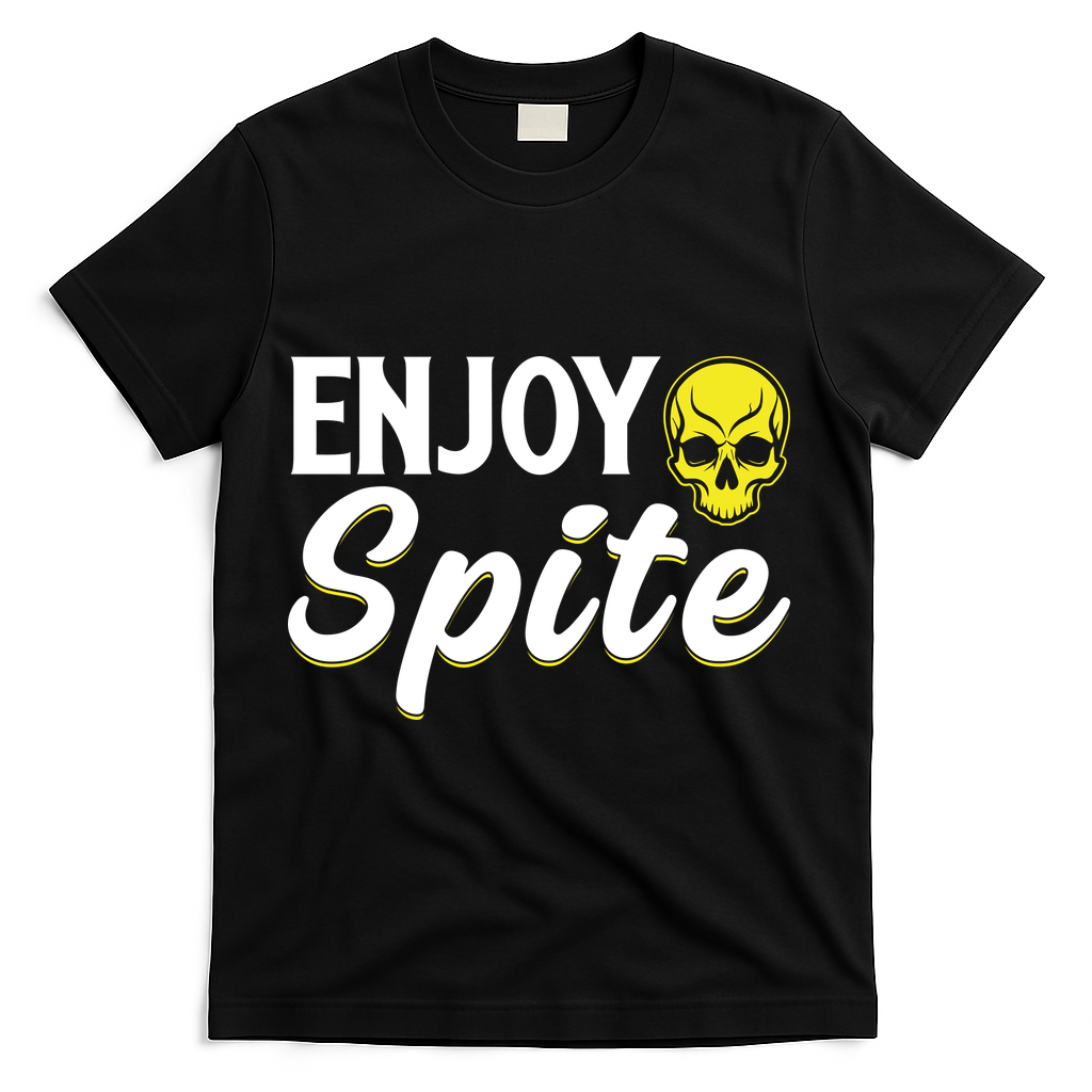 Enjoy Spite T-Shirt - Black