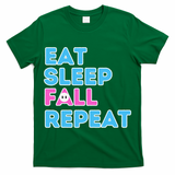 Eat Sleep Fall Repeat Video Game Guys Video Gamer T-Shirt