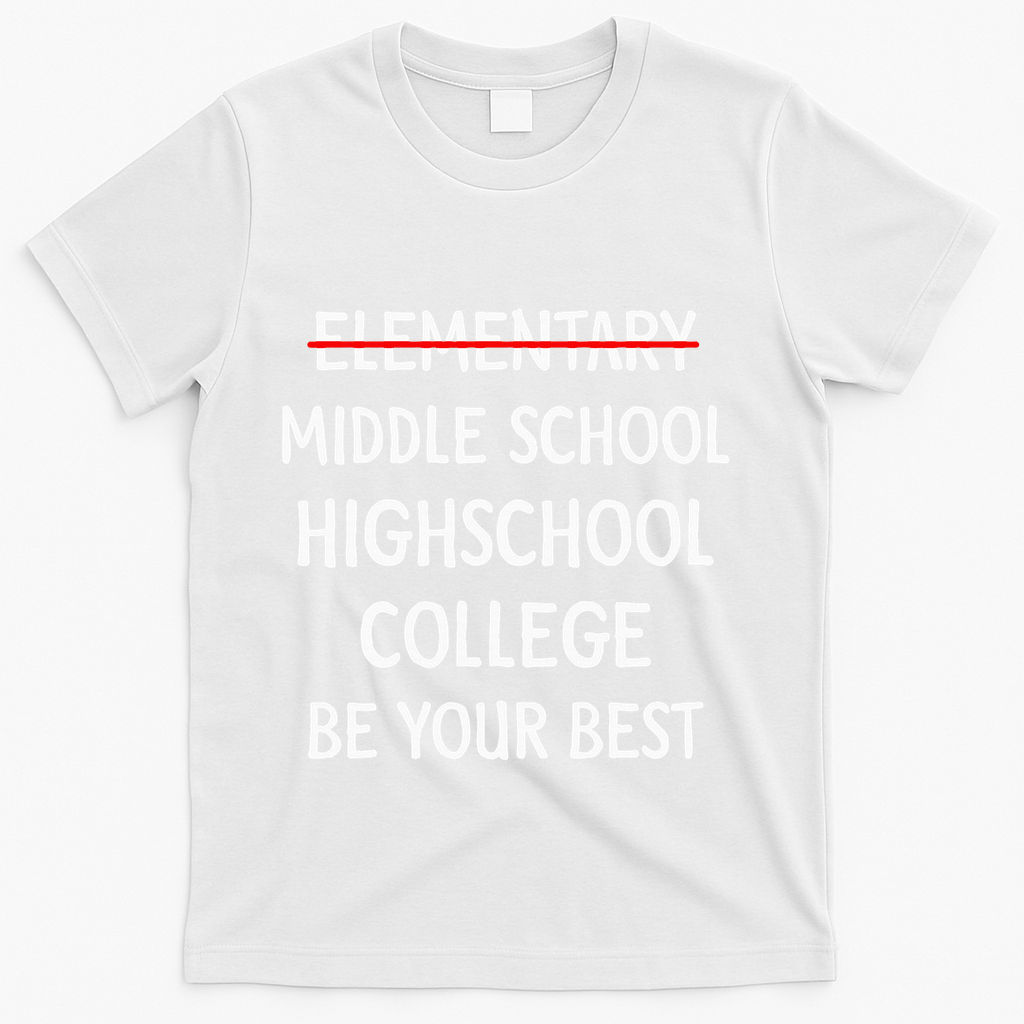 Elementary School Graduation 6th Grade Graduate T-Shirt - White