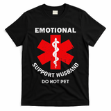 Emotional Support Husband Do Not Pet T-Shirt