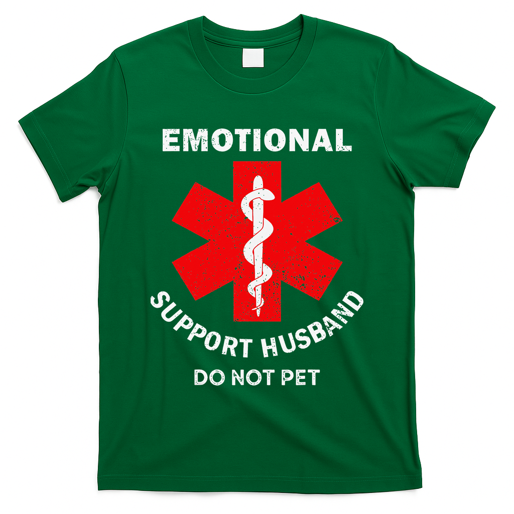Emotional Support Husband Do Not Pet T-Shirt