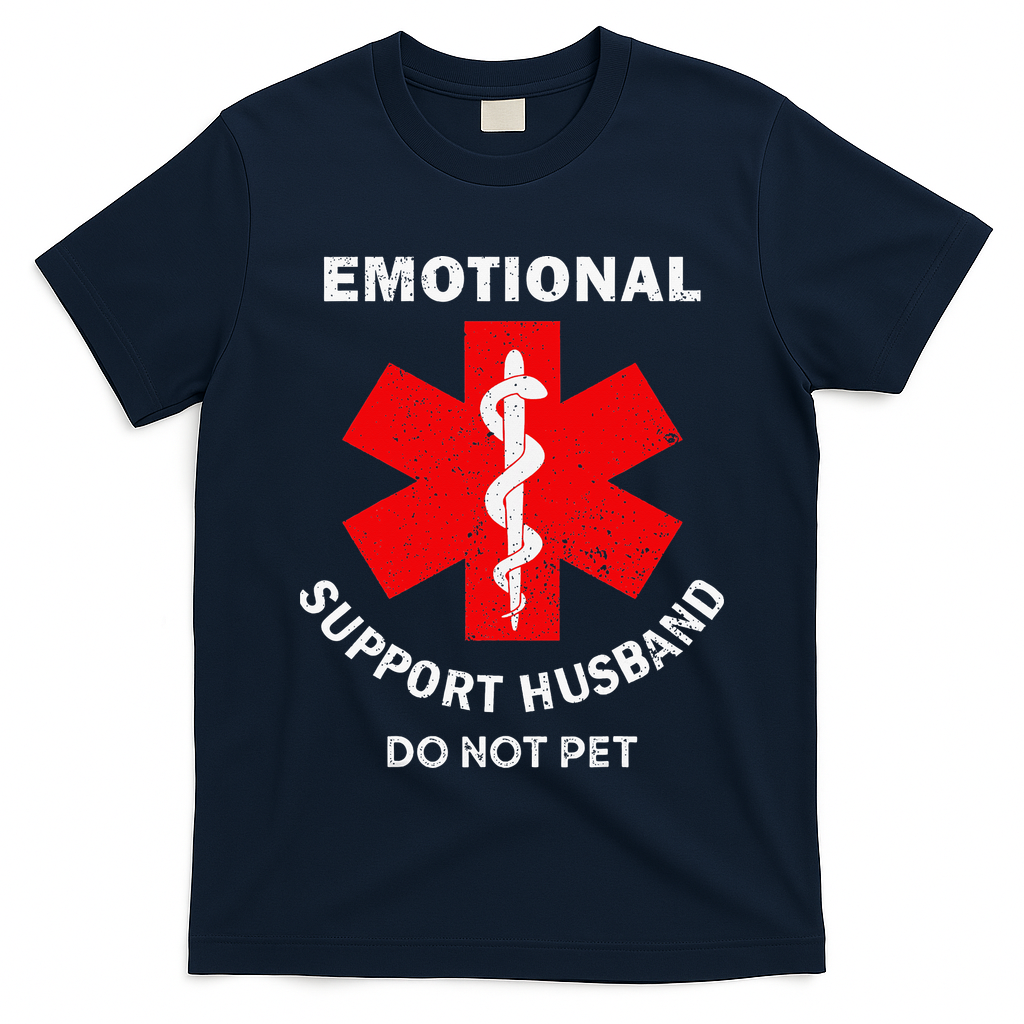 Emotional Support Husband Do Not Pet T-Shirt