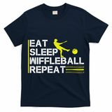Eat Sleep Wiffleball Repeat T-Shirt