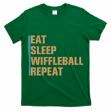 Eat Sleep Wiffleball Repeat Funny T-Shirt