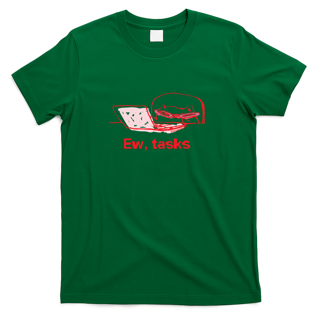 Ew tasks cat - Green