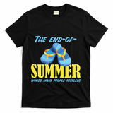 Endofsummer Winds: A Celebration Of Seasonal Change T-Shirt - Black