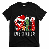 Funny 911 Dispatcher SantaS Favorite 911 Dispatcher T-Shirt - Black