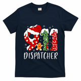 Funny 911 Dispatcher SantaS Favorite 911 Dispatcher T-Shirt - Navy Blue