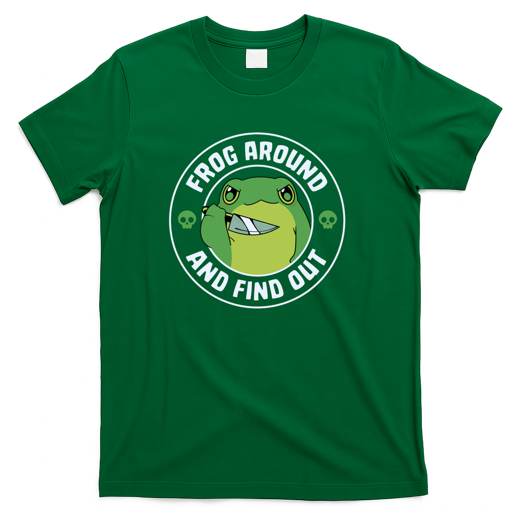Frog Around And Find Out by Tobe Fonseca - Green