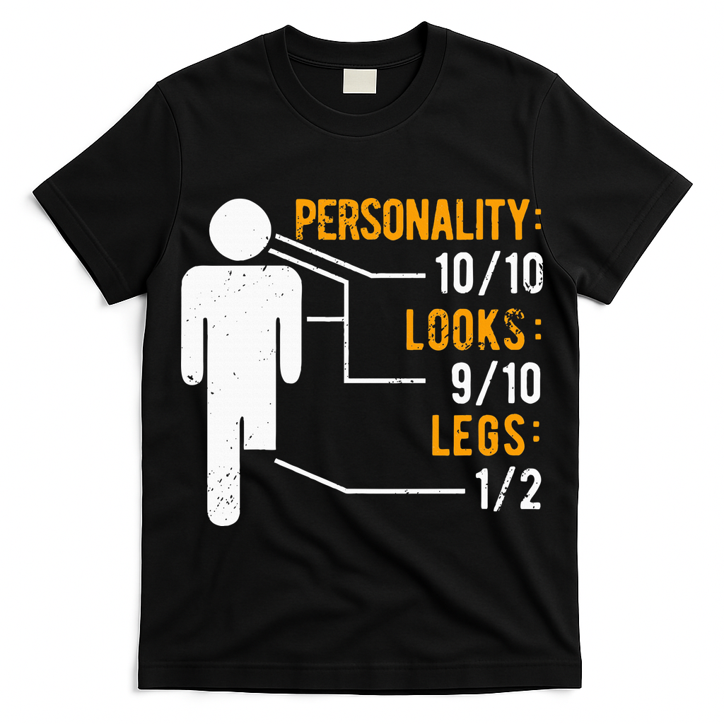 Funny Amputee Design T-Shirt
