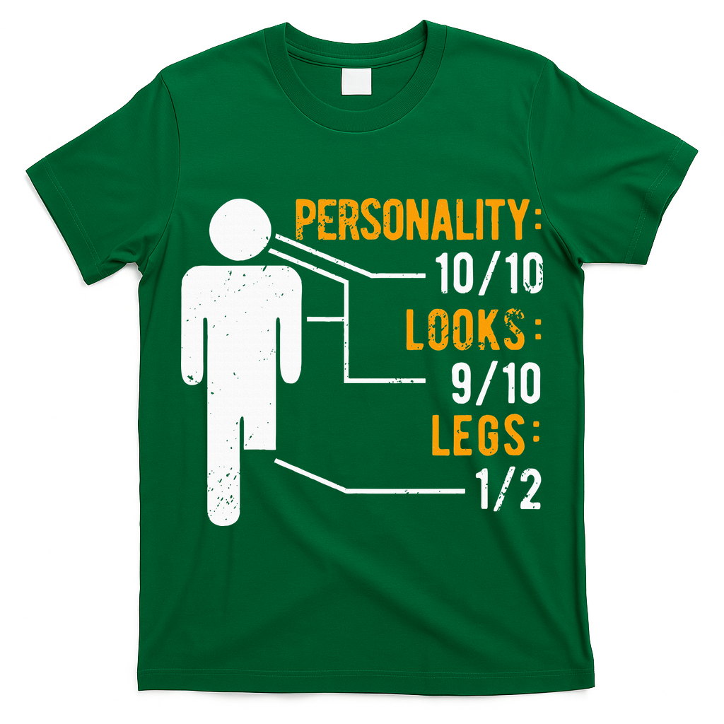 Funny Amputee Design T-Shirt
