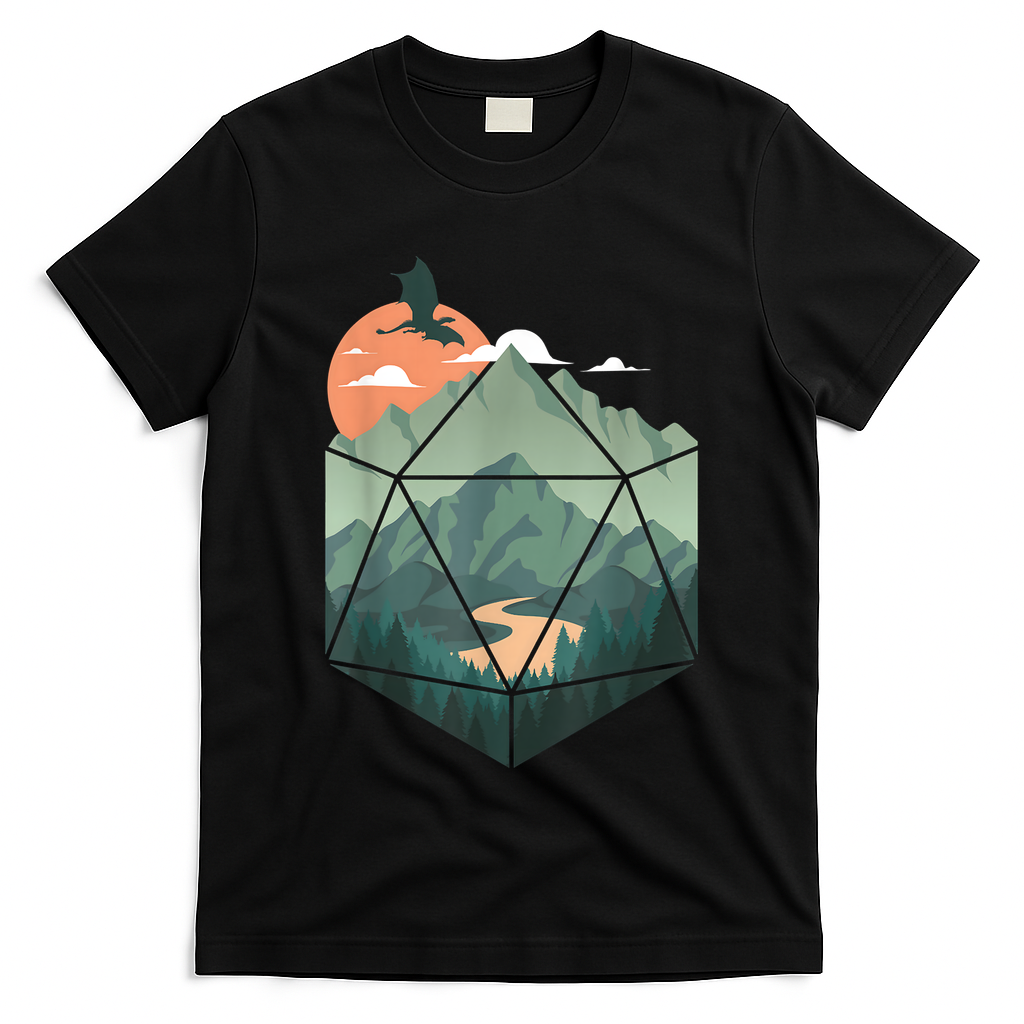 Fantasy Art, Nerdy Gaming, Geeky Gamer T-Shirt