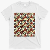 Fox and racoon - White