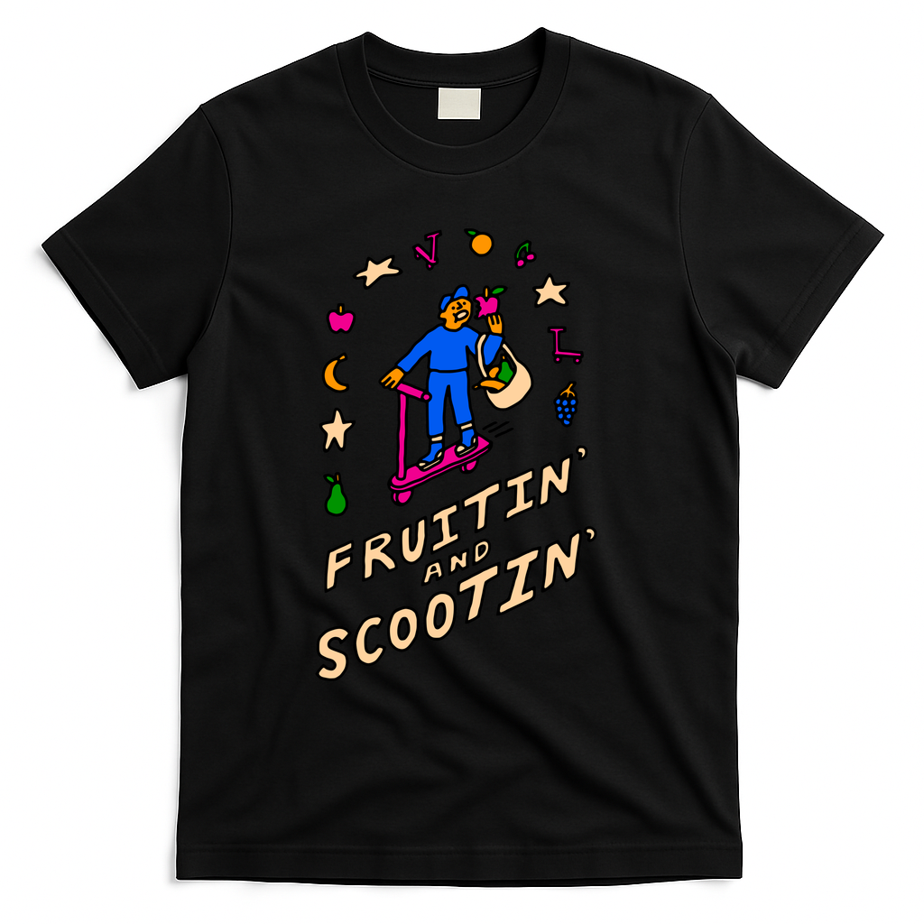Fruitin' and Scootin' - Black