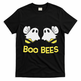 Funny Boo Bees Couples Halloween Cool T-Shirt - Black