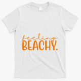 Feeling Beachy Summer Vacation T-Shirt - White