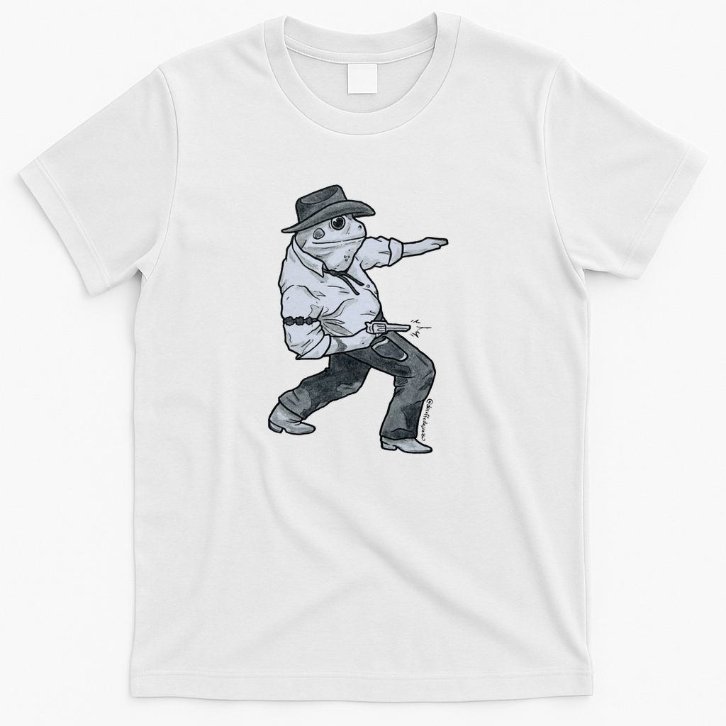 Frog cowboy 1 - White