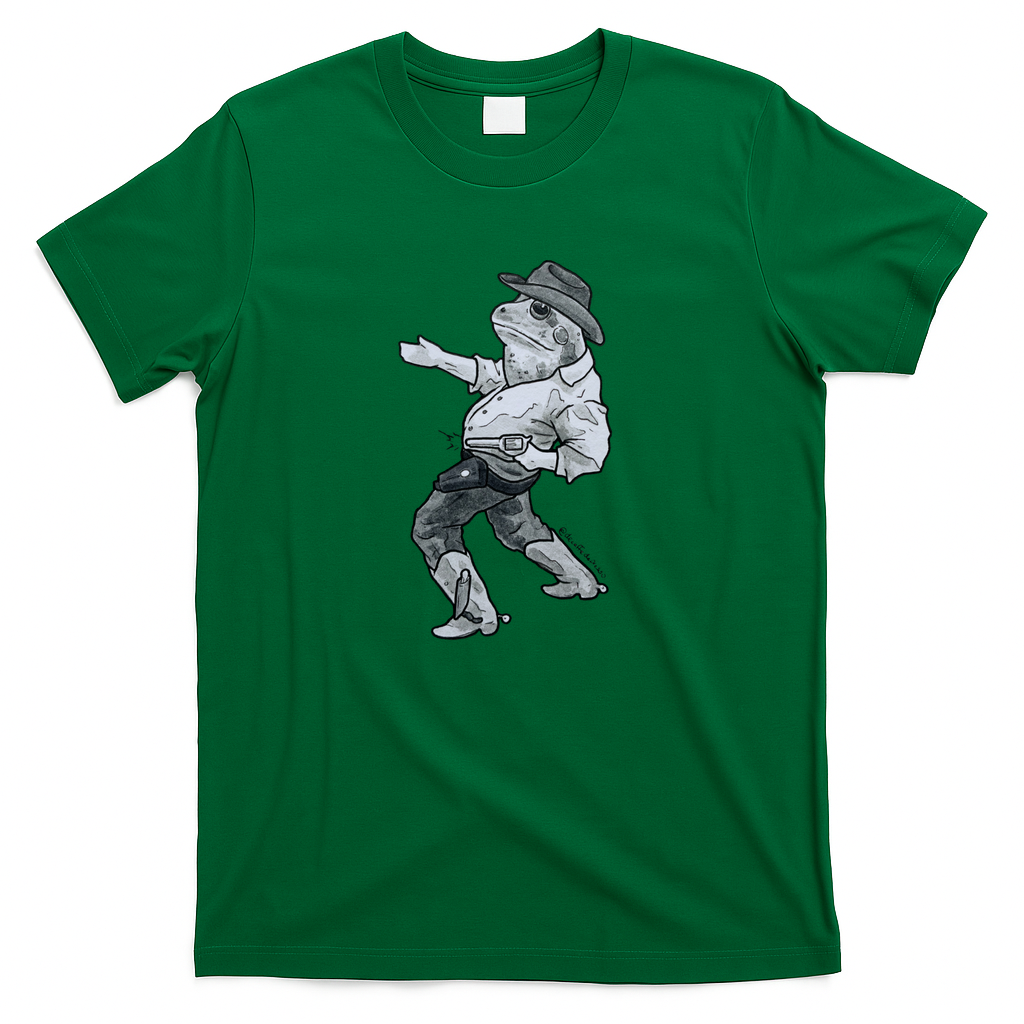 Frog cowboy 2 - Green