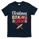 Funny Christmas Baking Crew Baking Christmas Cookie T-Shirt - Navy Blue