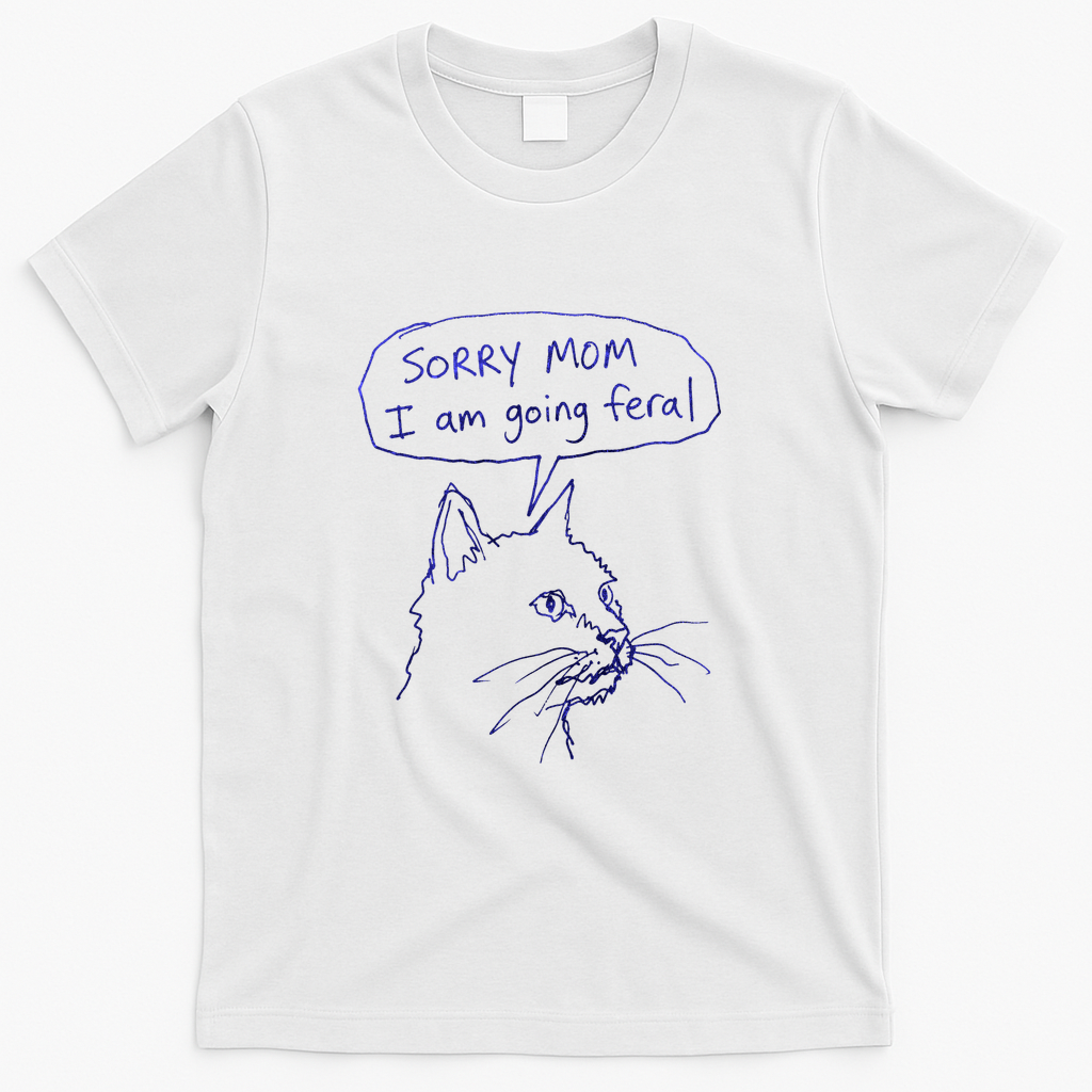 Feral Cat - White