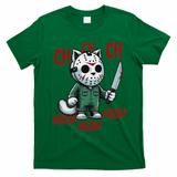 Funny Cat Horror Movies Cute Halloween For Cat Kitty Lovers T-Shirt - Irish Green