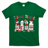 Funny Christmas Nurse Medical Christmas Icu Nicu Rn Er Nurse T-Shirt - Irish Green