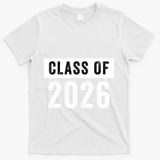 Funny Class Of 2026 Graduation Senior Class 2026 Senior Funny 2026 Graduation T-Shirt - White