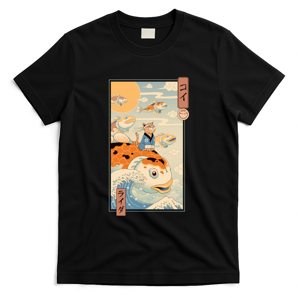 Flying Carp Rider - Black
