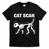Funny Cat Scan Ct Scan Cat Xgiftray Pun Sarcastic Rad Tech Gift Meaningful Gift T-Shirt - Black