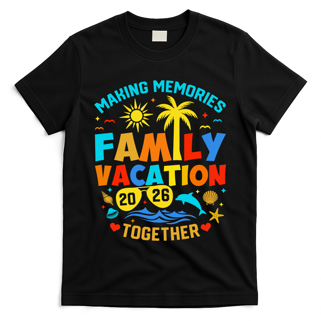 Family Cruise Vacation 2026 Summer Trip T-Shirt