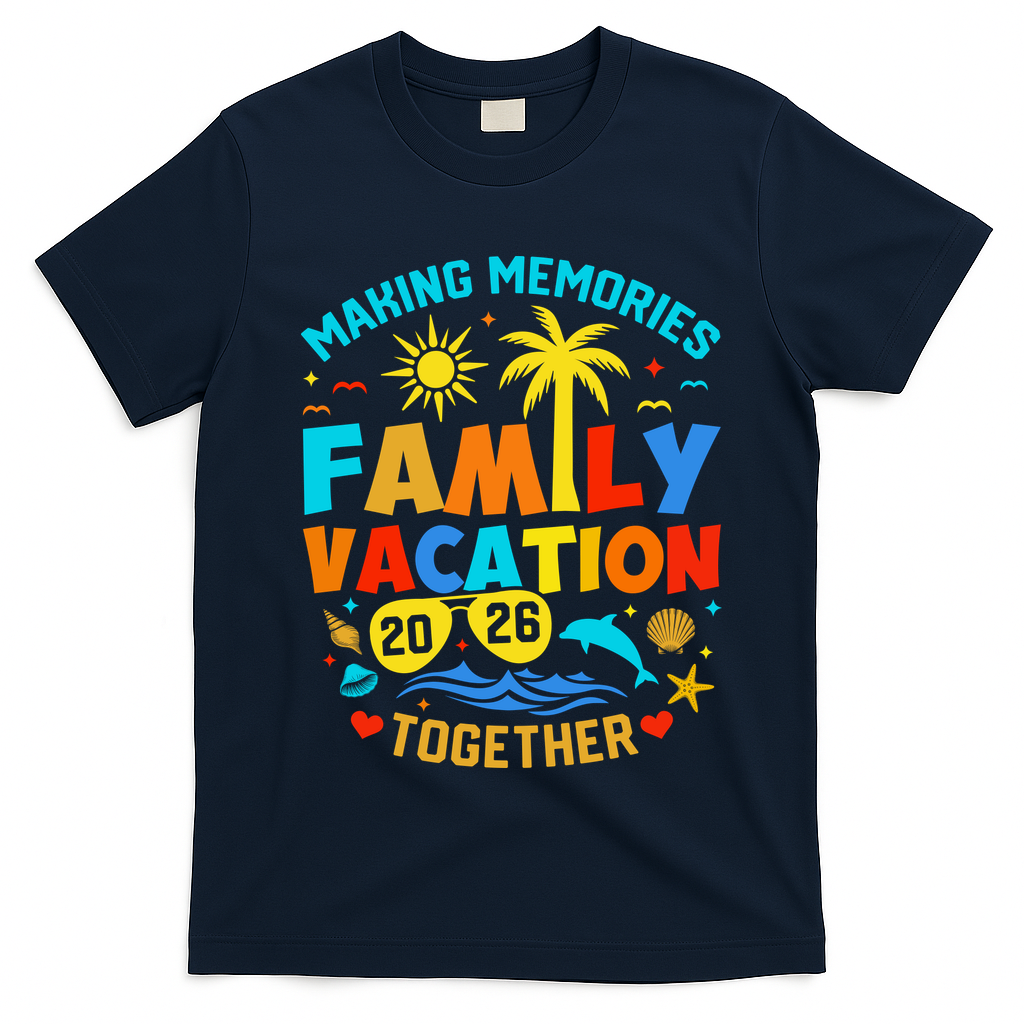 Family Cruise Vacation 2026 Summer Trip T-Shirt